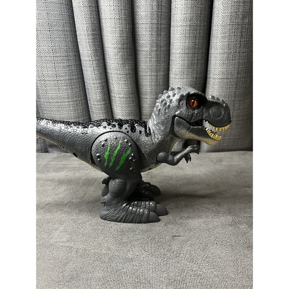 ZURU Robo Alive Attacking T Rex Dinosaur Robotic Pet Walking Roaring WORKS - Picture 3 of 13